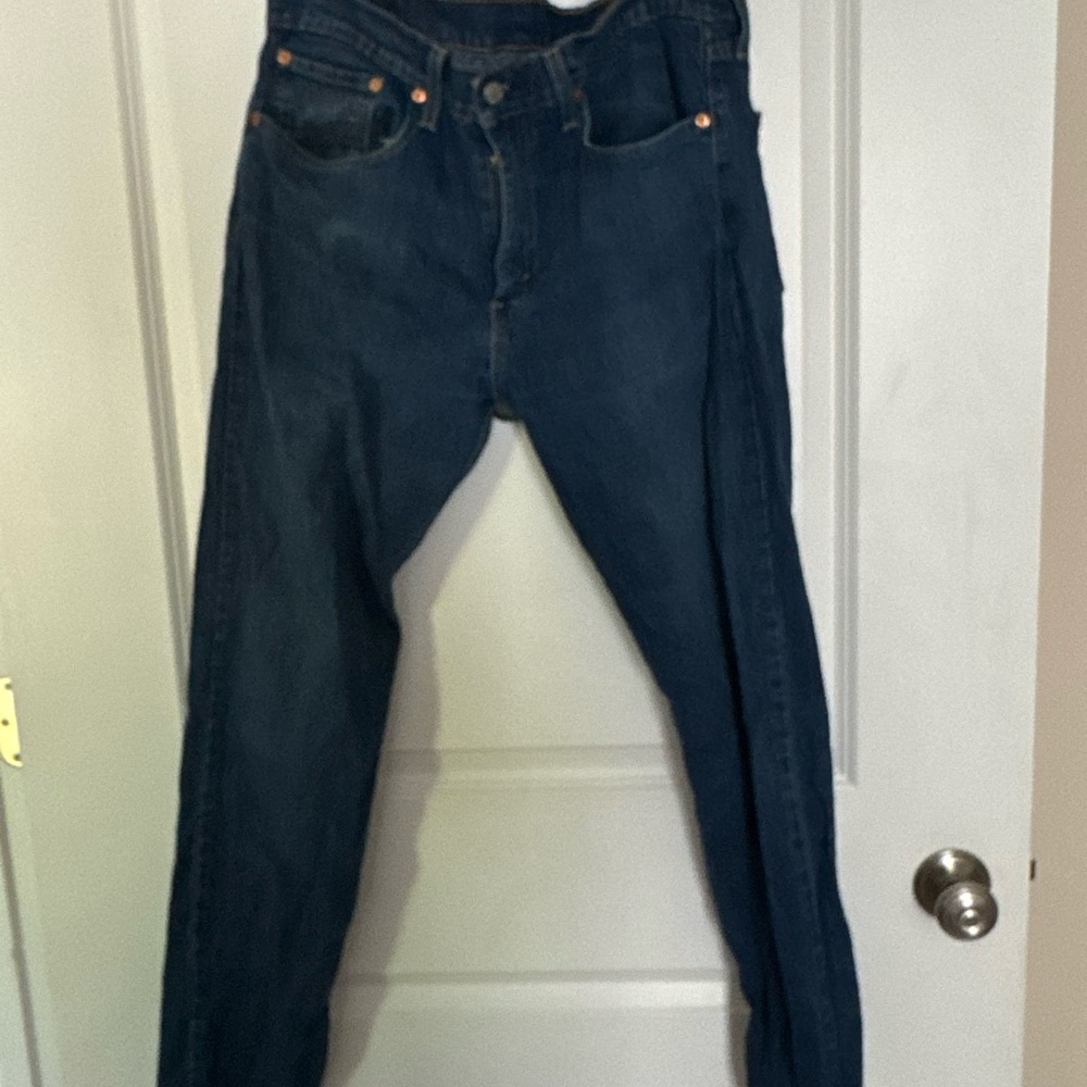 Levi's Blue Straight Jeans Classic Style